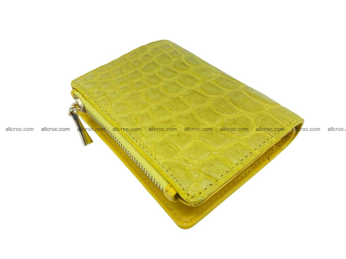 Vertical crocodile skin wallet 1723 Foto 2