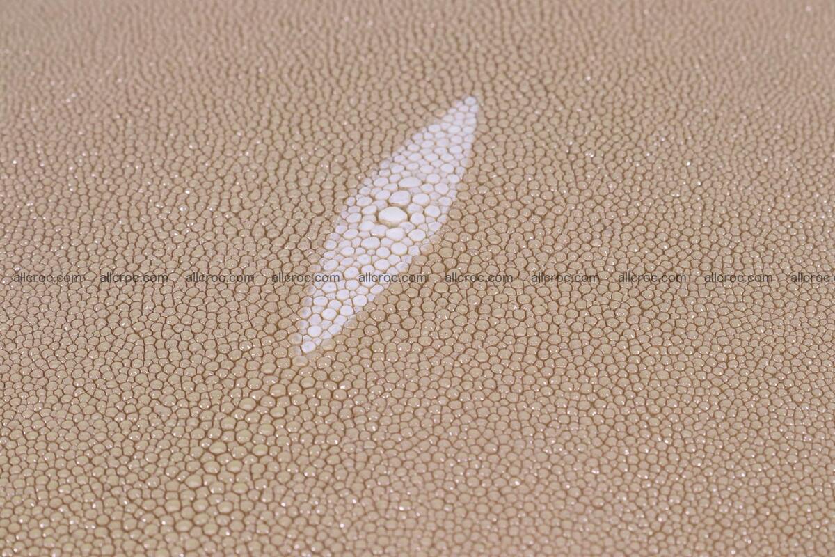 Stingray skin round shape 9 inches 1270 Foto 1