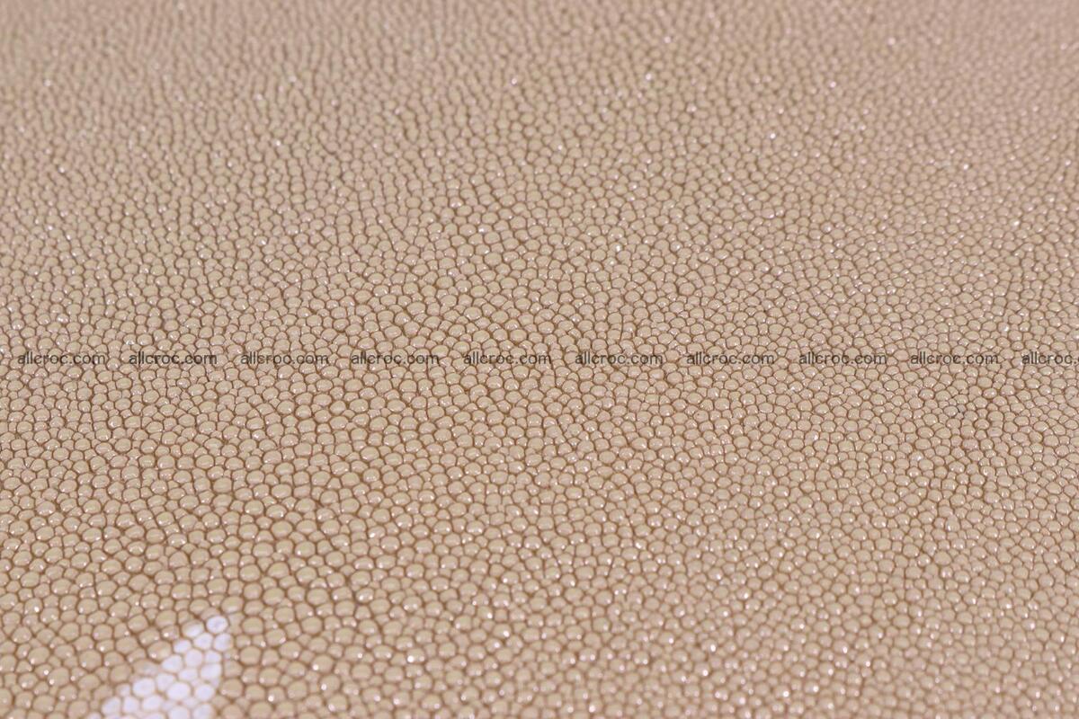 Stingray skin round shape 9 inches 1270 Foto 2