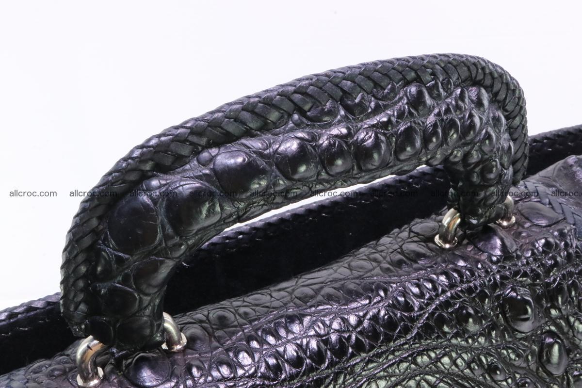 Hand braided crocodile skin briefcase 286 Foto 5