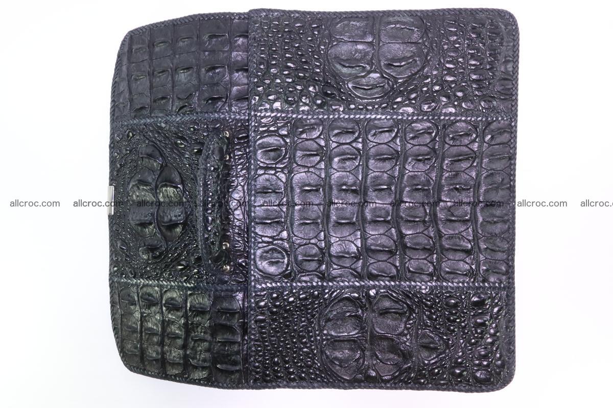 Hand braided crocodile skin briefcase 286 Foto 12