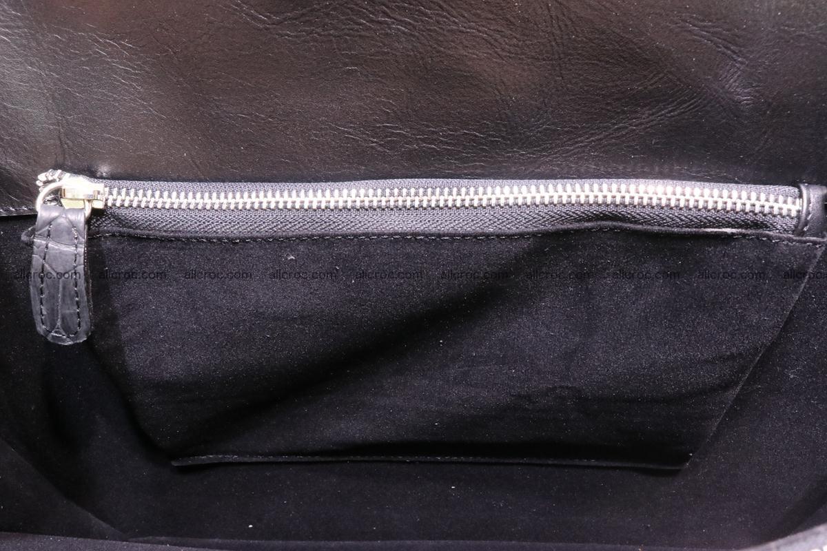 Hand braided crocodile skin briefcase 286 Foto 15