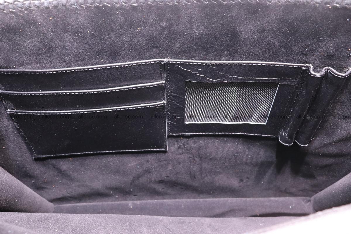 Hand braided crocodile skin briefcase 286 Foto 16