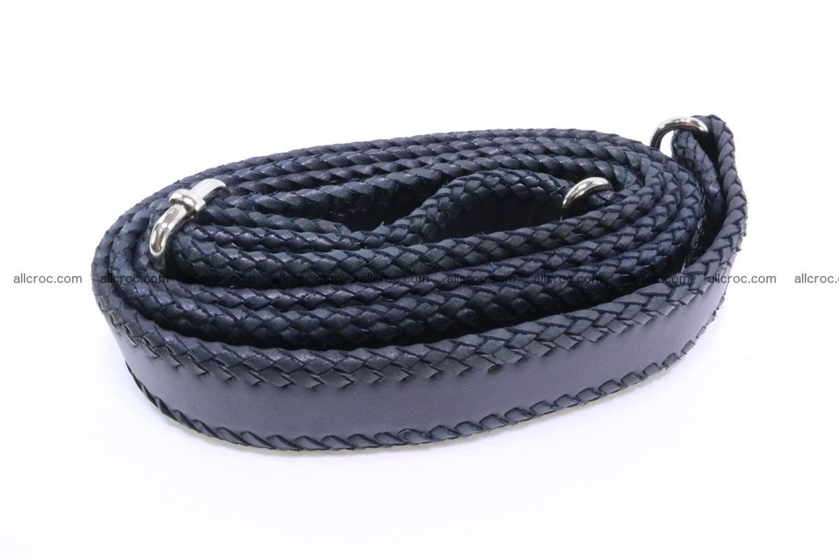 Hand braided crocodile skin briefcase 286 Foto 17