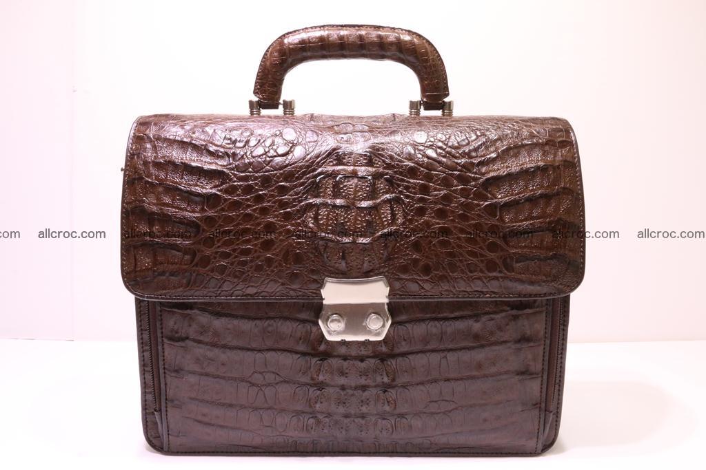 Crocodile skin briefcase 291 Foto 0