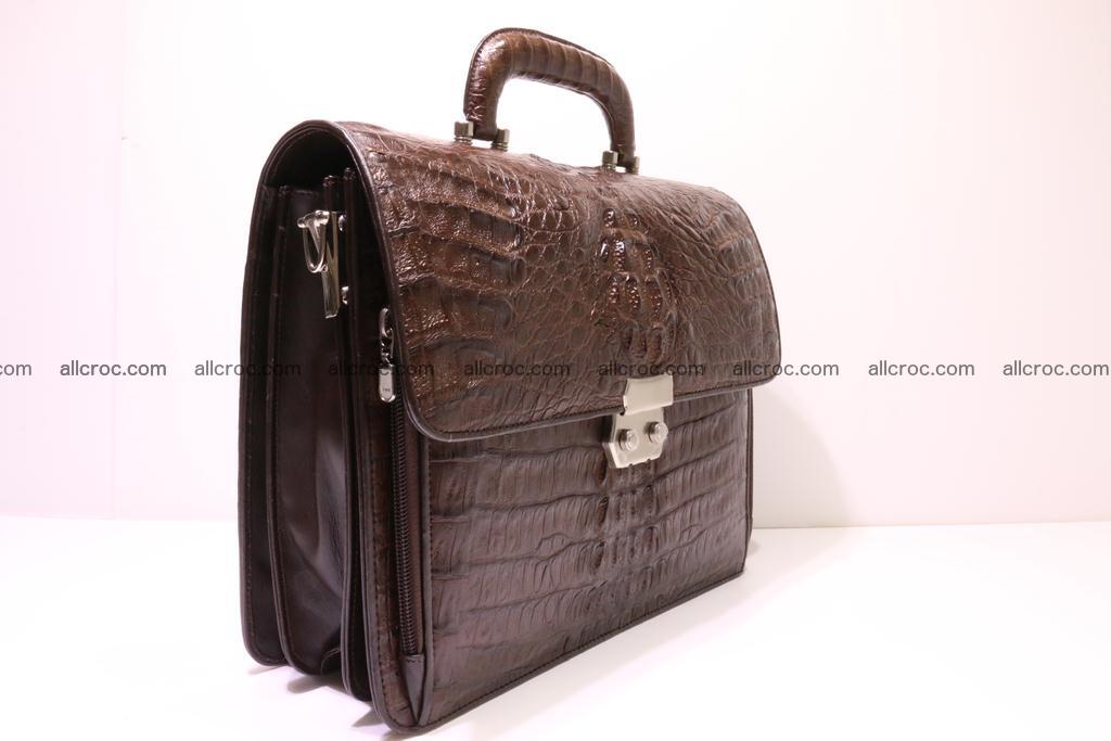 Crocodile skin briefcase 291 Foto 1