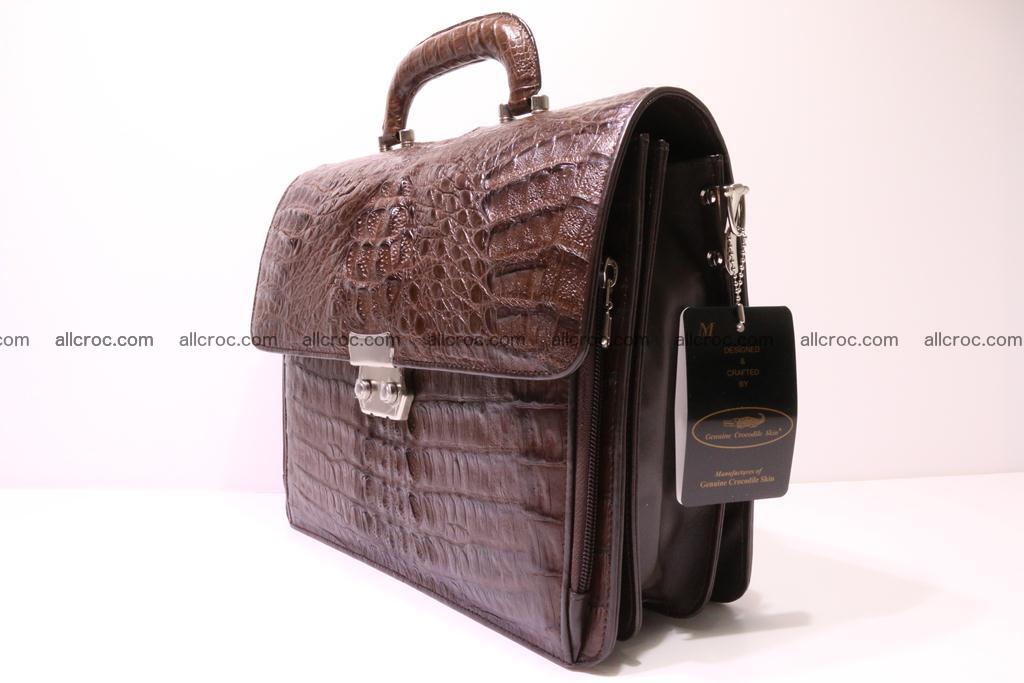 Crocodile skin briefcase 291 Foto 3