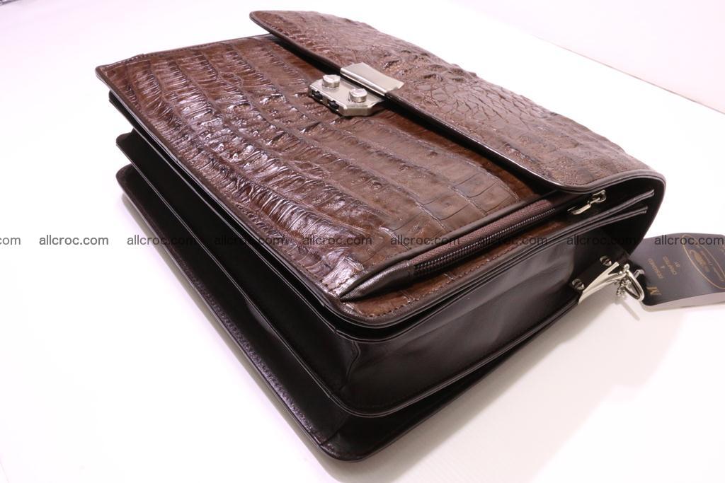Crocodile skin briefcase 291 Foto 7