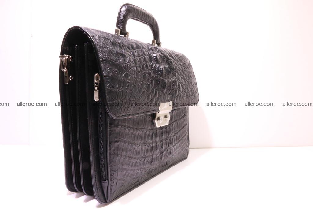 Crocodile skin briefcase 292 Foto 3
