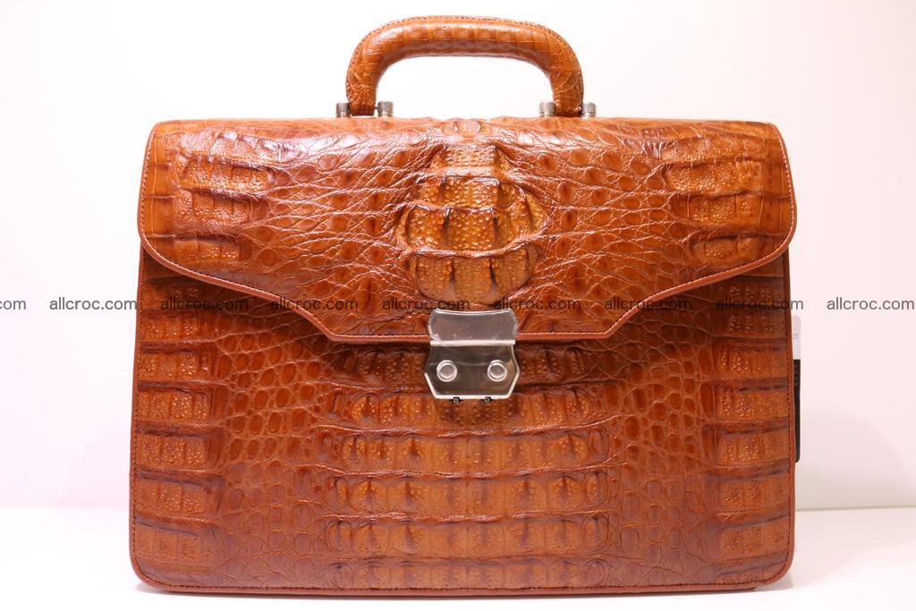 Crocodile skin briefcase 283 Foto 0