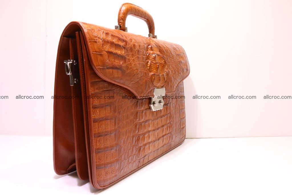 Crocodile skin briefcase 283 Foto 1