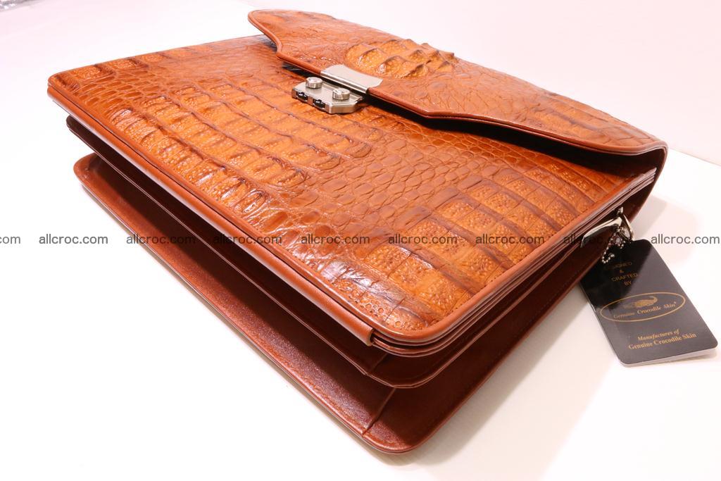 Crocodile skin briefcase 283 Foto 7
