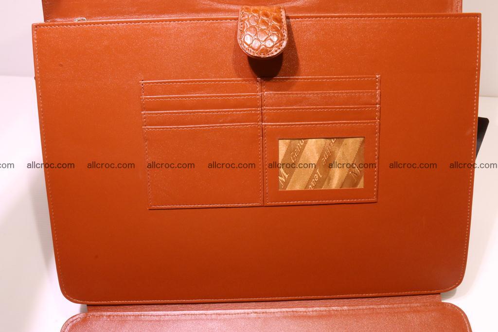 Crocodile skin briefcase 283 Foto 13