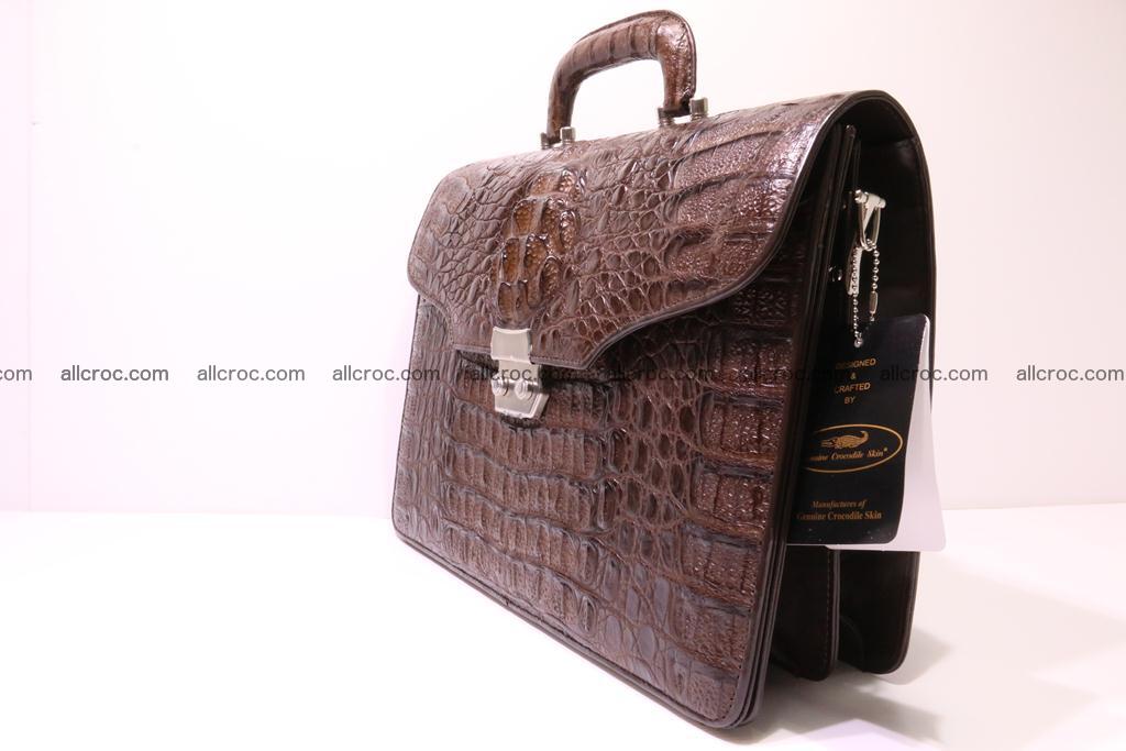 Crocodile skin briefcase 284 Foto 3