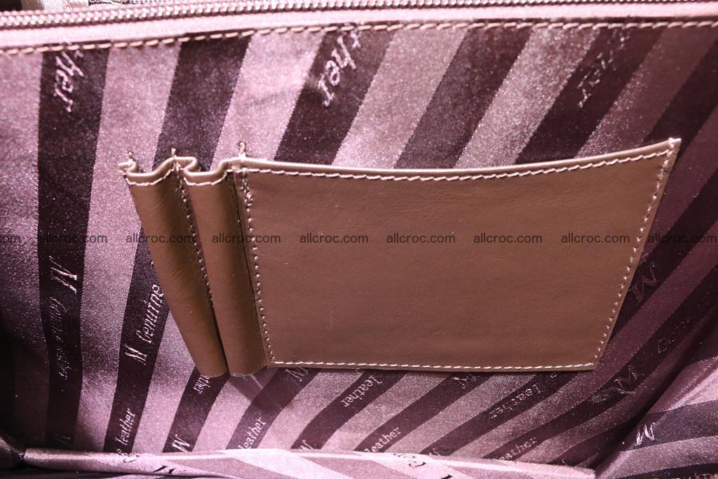 Crocodile skin briefcase 284 Foto 15