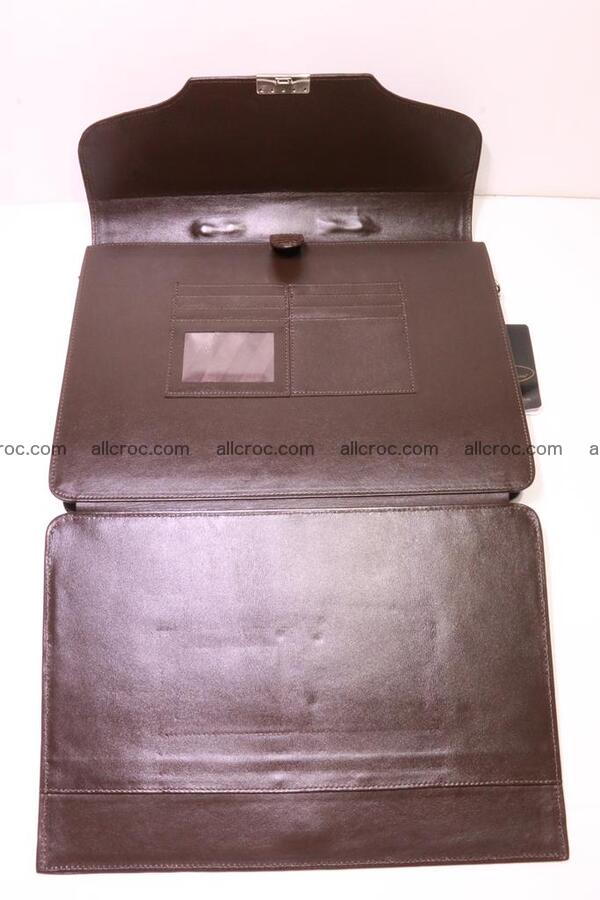 Crocodile skin briefcase 284 Foto 10
