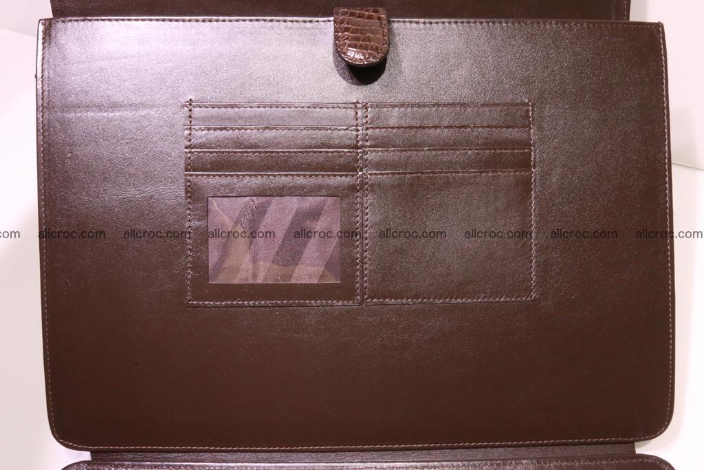 Crocodile skin briefcase 284 Foto 11