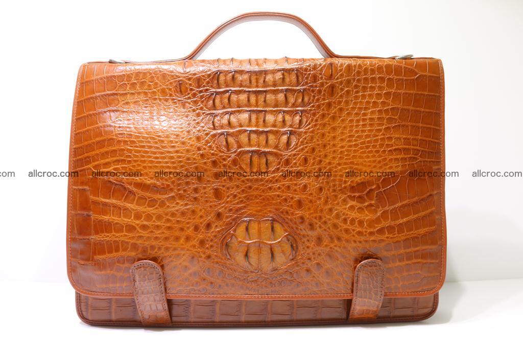 Crocodile skin briefcase 294 Foto 0