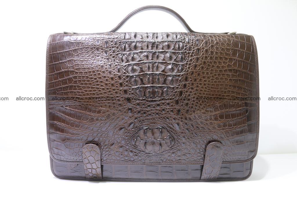 Crocodile skin briefcase 295 Foto 0