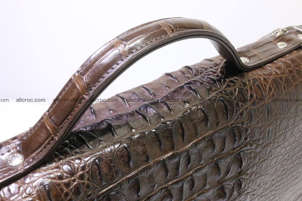 Crocodile skin briefcase 295 Foto 4