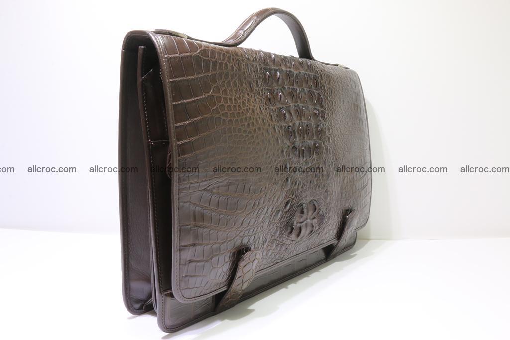 Crocodile skin briefcase 295 Foto 5