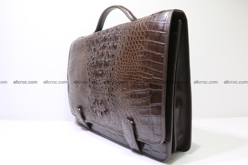Crocodile skin briefcase 295 Foto 6
