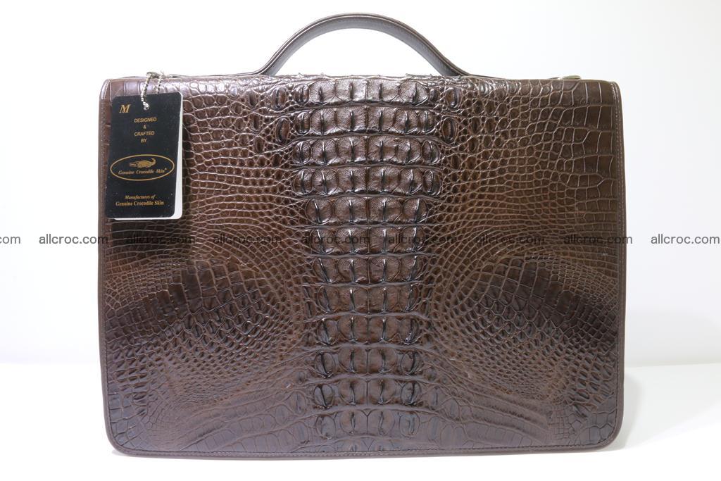Crocodile skin briefcase 295 Foto 1