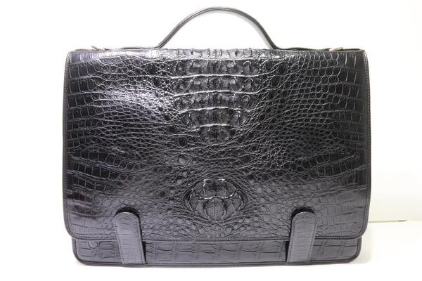 Buy crocodile leather brifcase for men