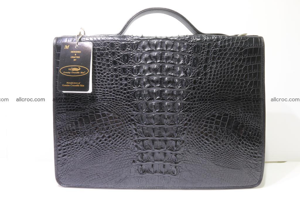 Crocodile skin briefcase 296 Foto 1