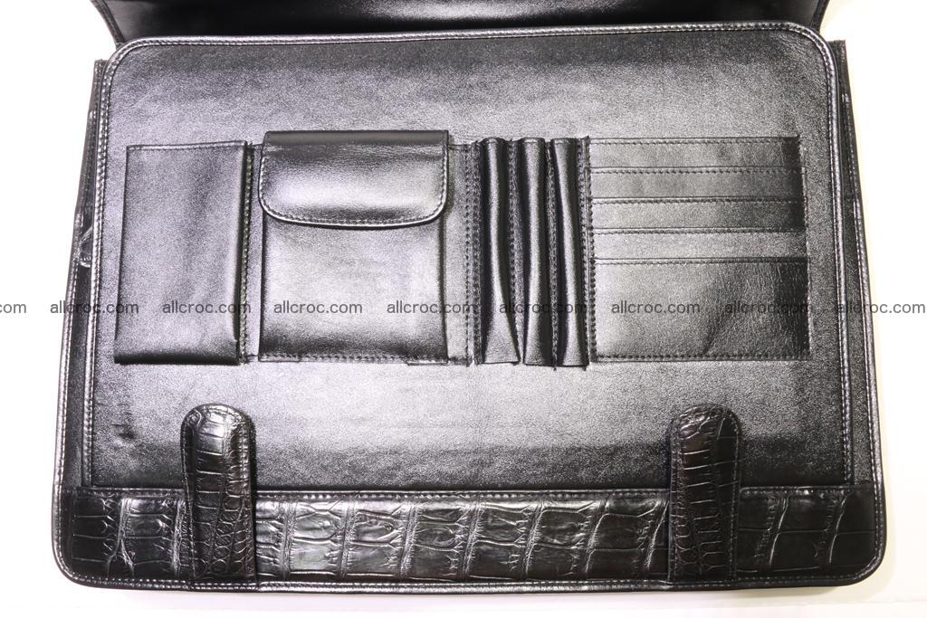 Crocodile skin briefcase 296 Foto 19