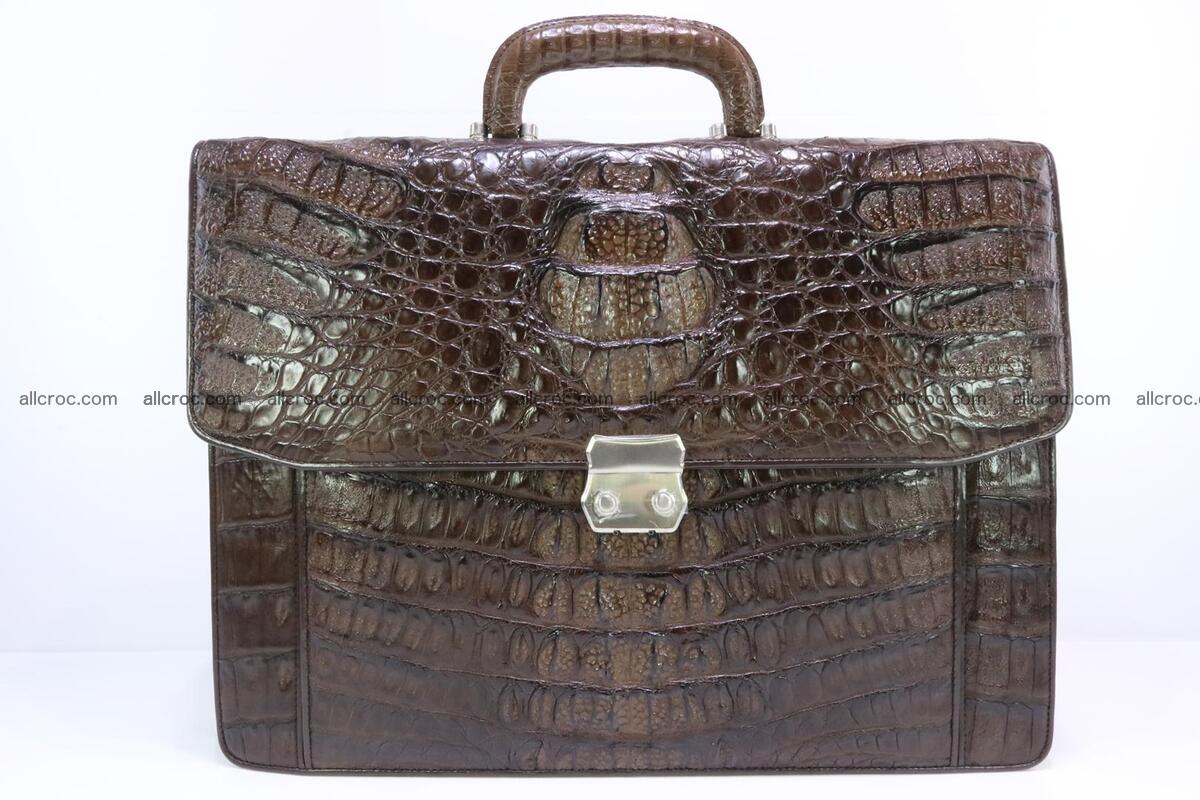 Crocodile skin briefcase 287 Foto 0