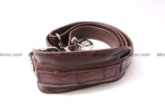 Crocodile skin briefcase with crocodile head 289 Foto 17