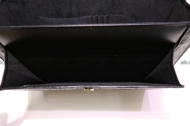 Crocodile skin briefcase with crocodile head 290 Foto 14