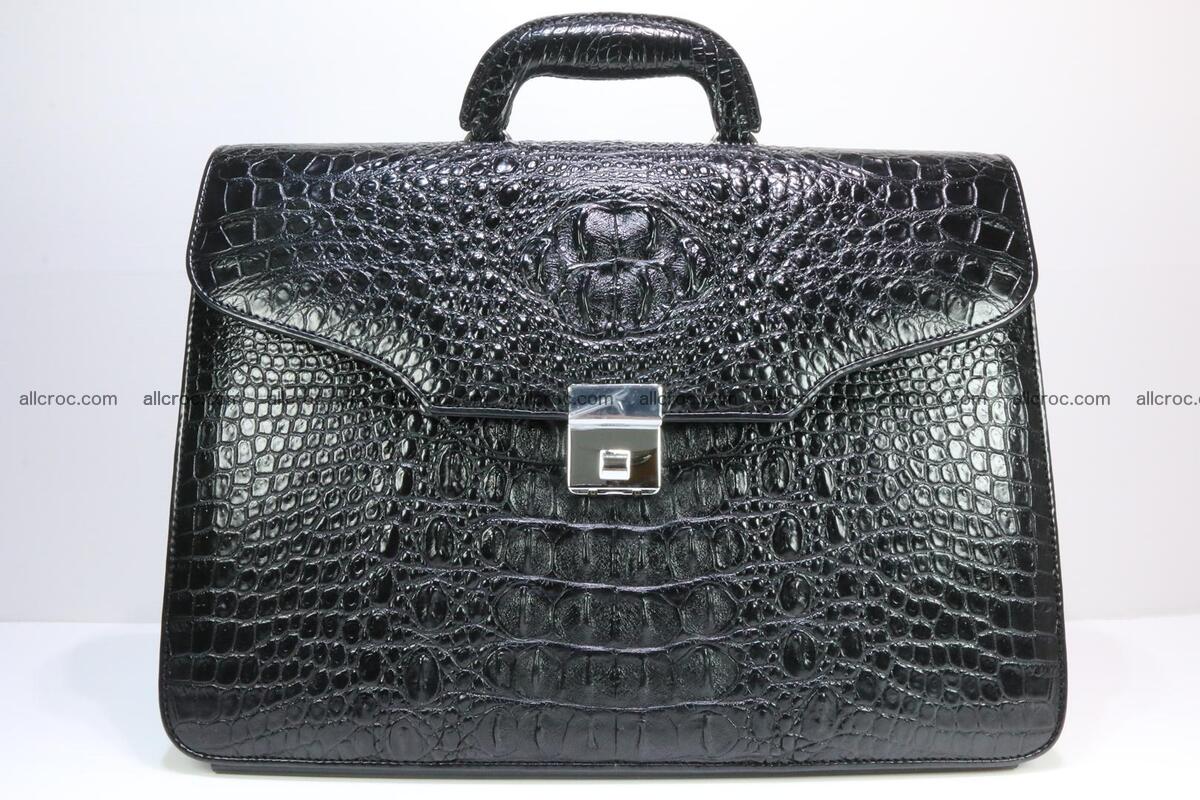 Crocodile skin briefcase 282 Foto 0