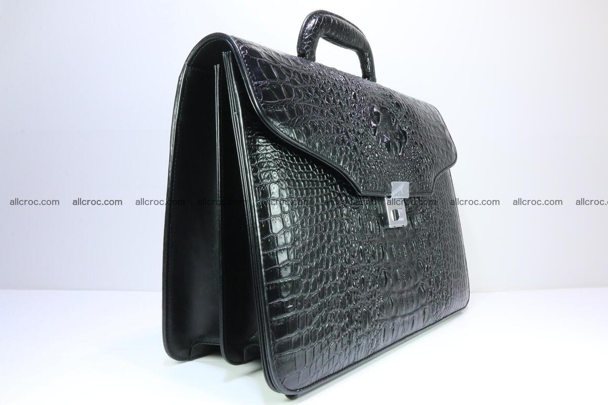 Crocodile skin briefcase 282 Foto 1