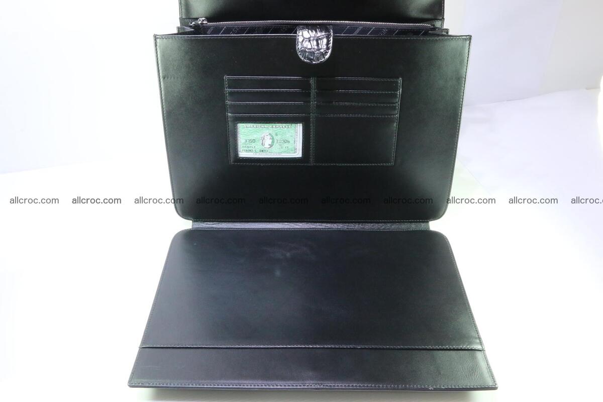 Crocodile skin briefcase 282 Foto 12