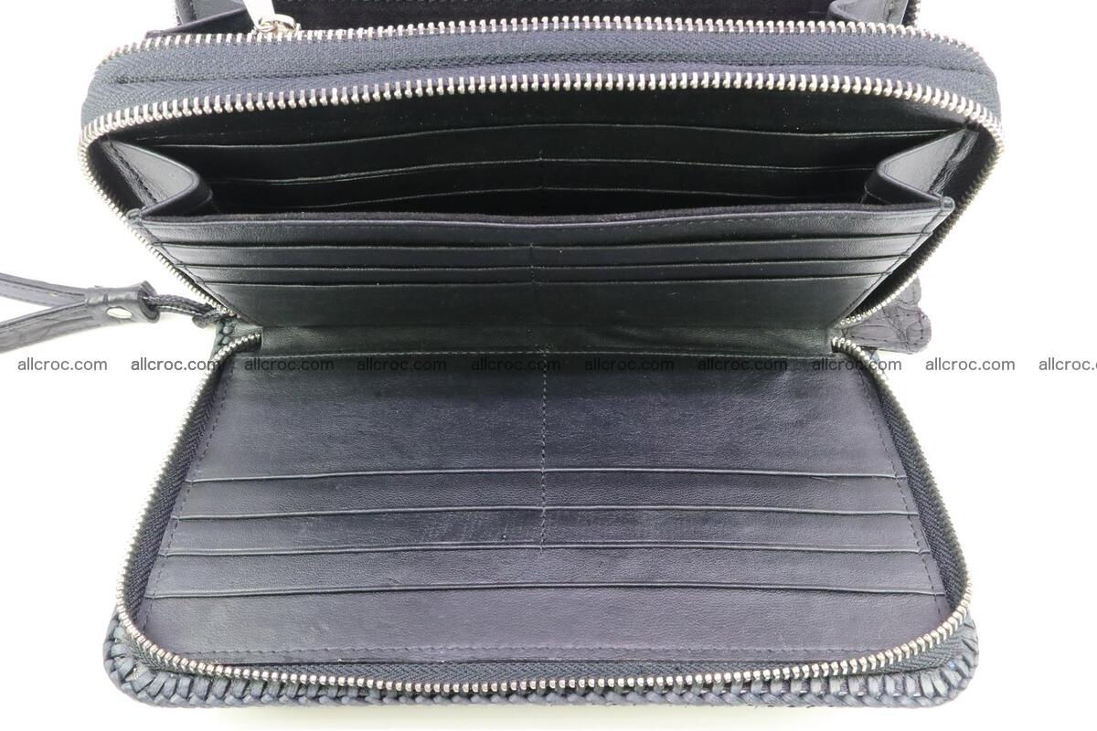 Crocodile clutch for men from genuine hornback crocodile leather 160 Foto 9