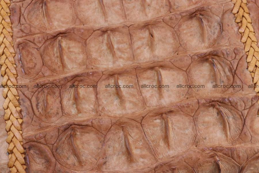 Crocodile skin clutch 161