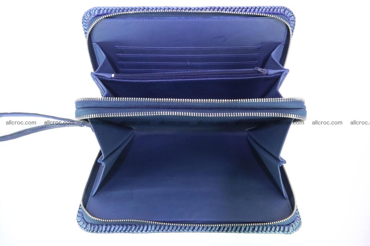 Crocodile skin clutch 162 Foto 9