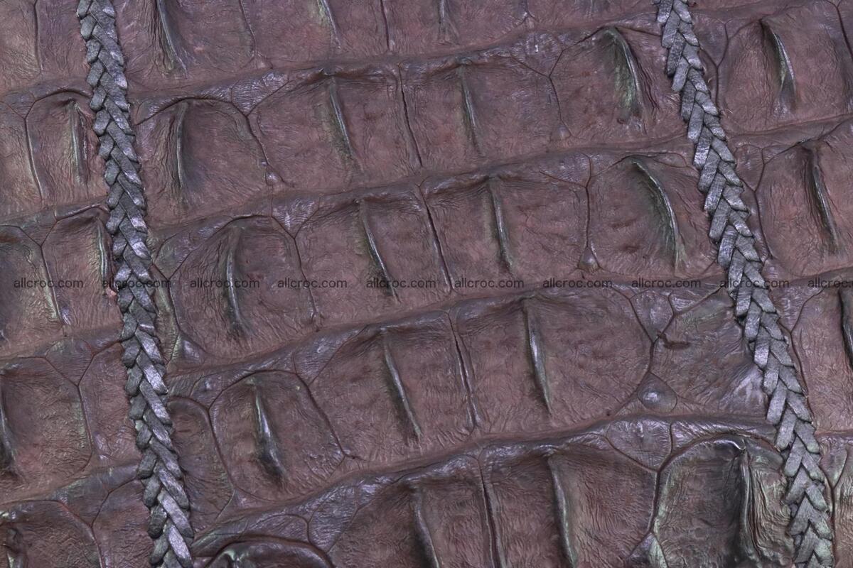 Crocodile clutch for men from genuine hornback crocodile leather 163 Foto 4