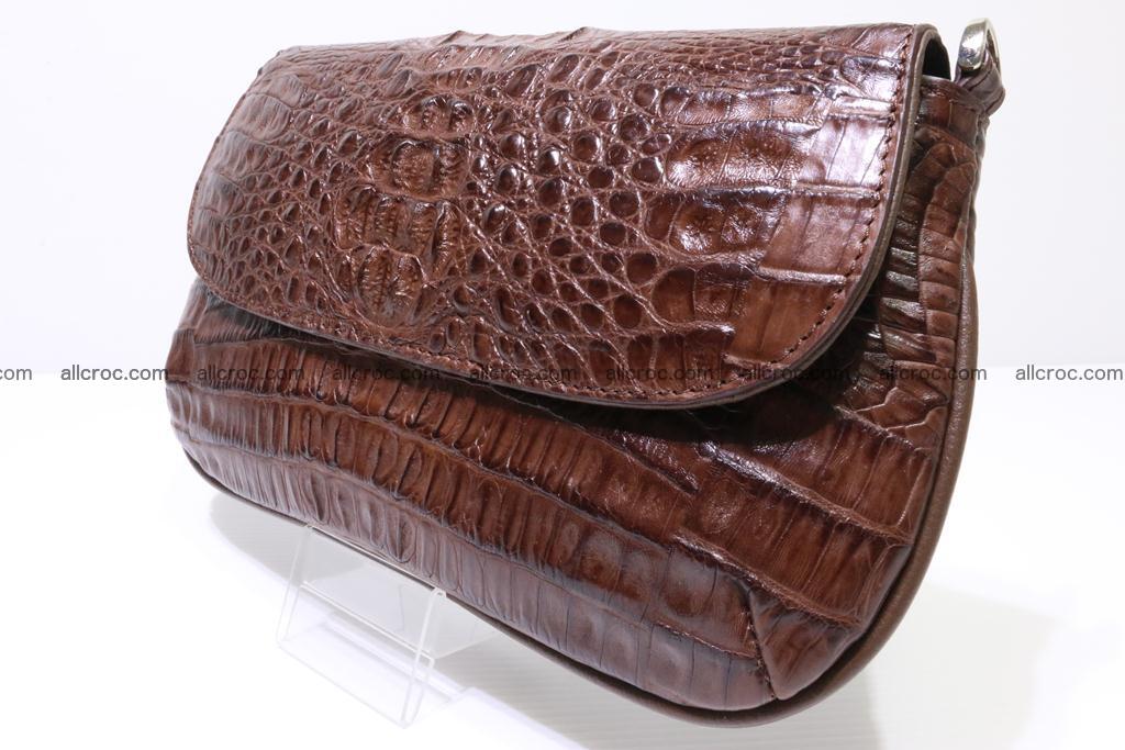 Crocodile leather ladies clutch 407 Foto 3