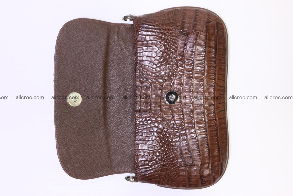 Crocodile leather ladies clutch 407 Foto 7