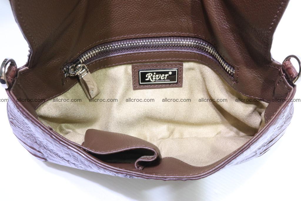 Crocodile leather ladies clutch 407 Foto 8