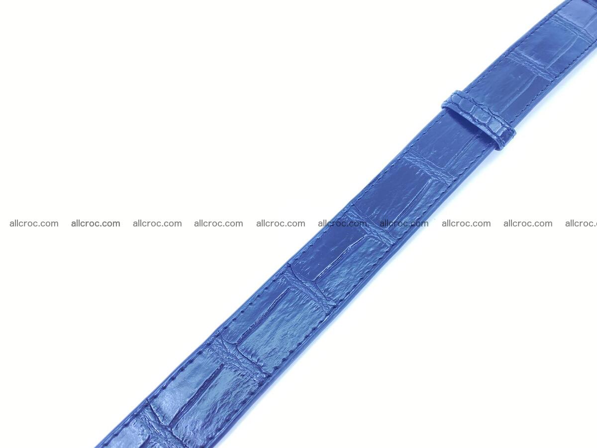 Crocodile leather belt for women 1642 Foto 2