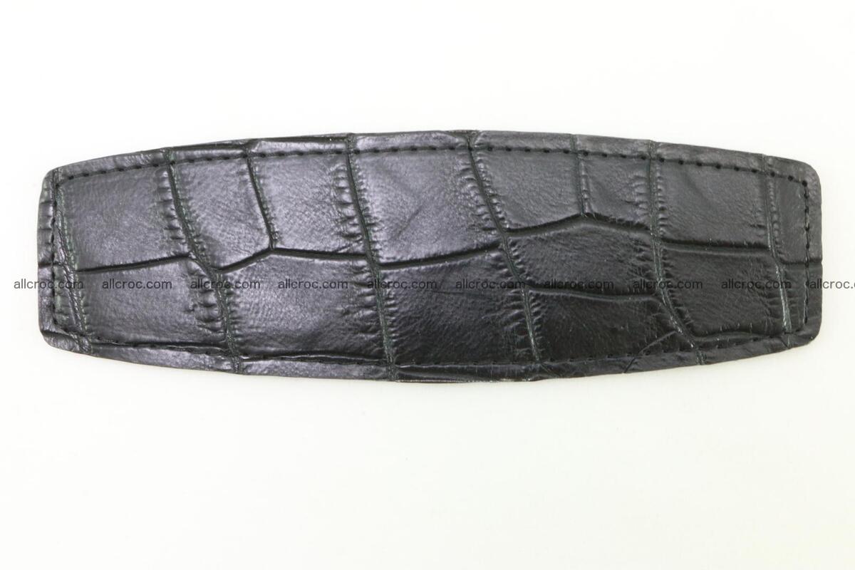 Crocodile leather half-belt for simple pin buckle 003 Foto 1