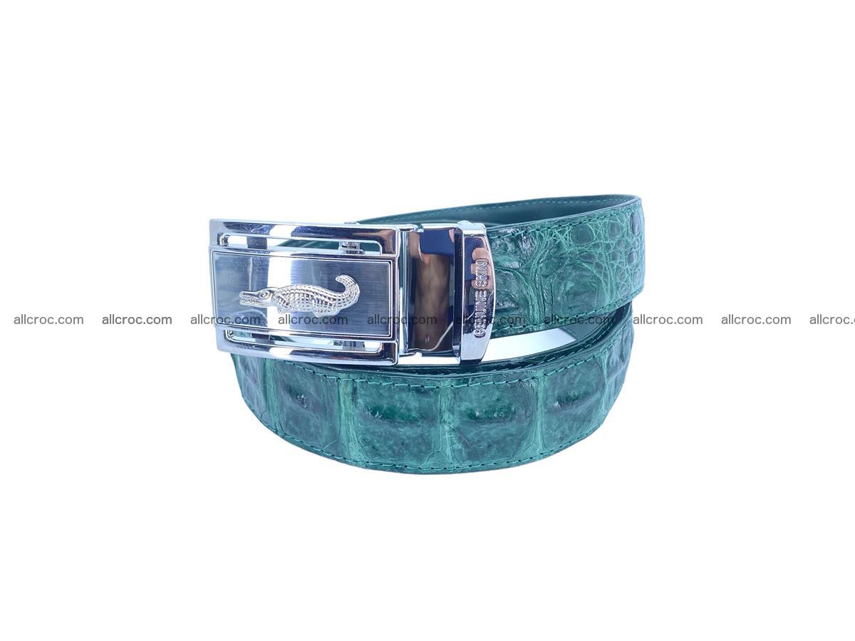 Crocodile leather hornback belt 2245 Foto 0