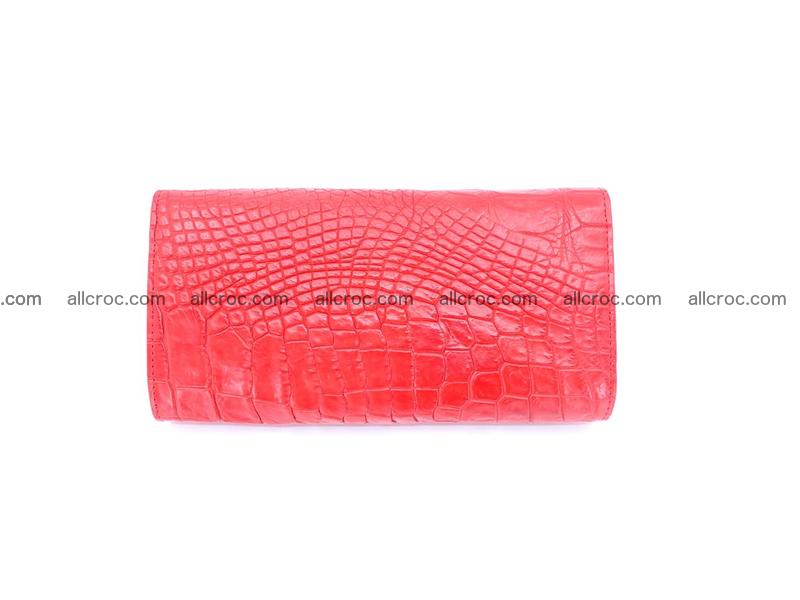 Crocodile leather long wallet 1164