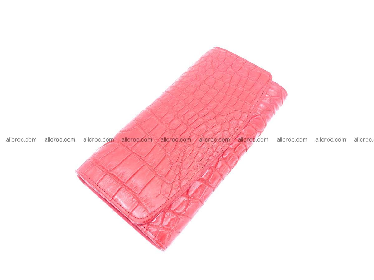 Crocodile leather long wallet 1164 Foto 0