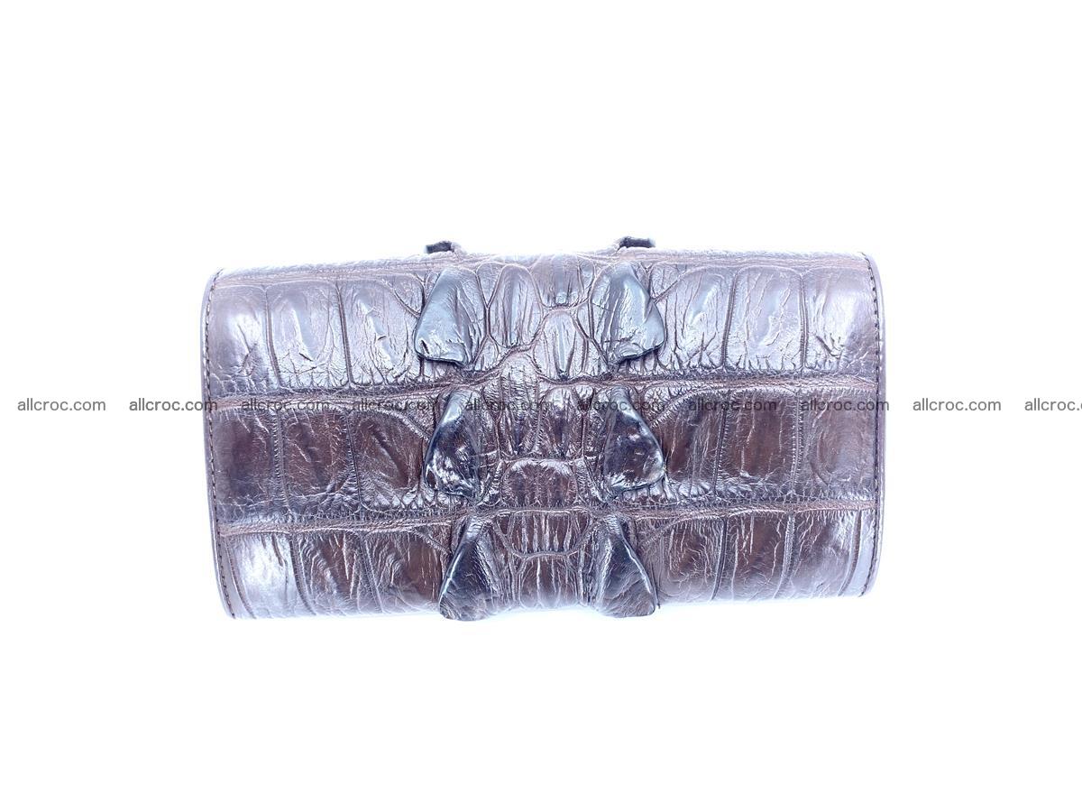 Crocodile leather long wallet 1163 Foto 2