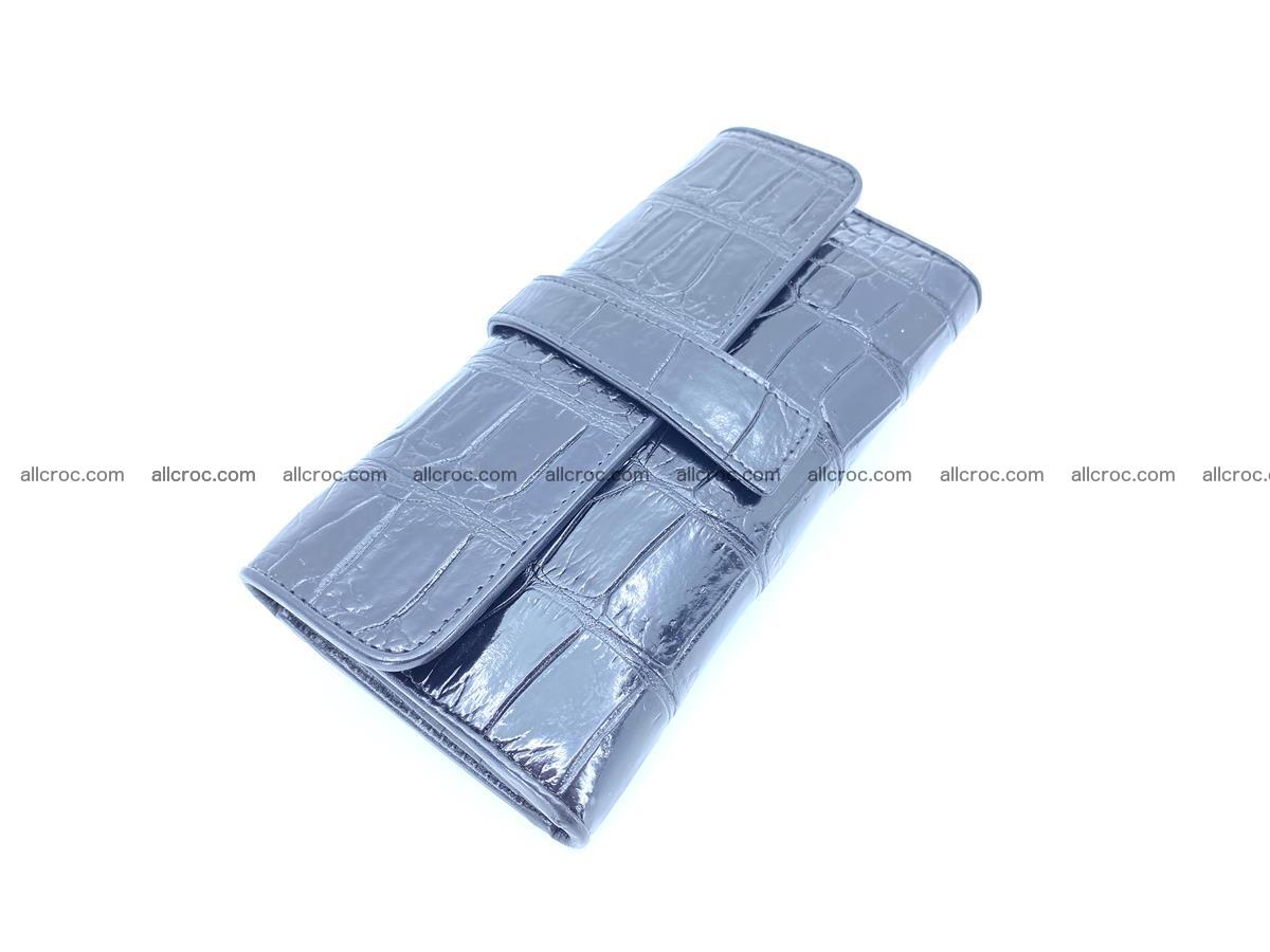 Crocodile leather long wallet 1113 Foto 0